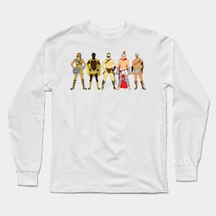 5 Gladiators and Warriors Long Sleeve T-Shirt